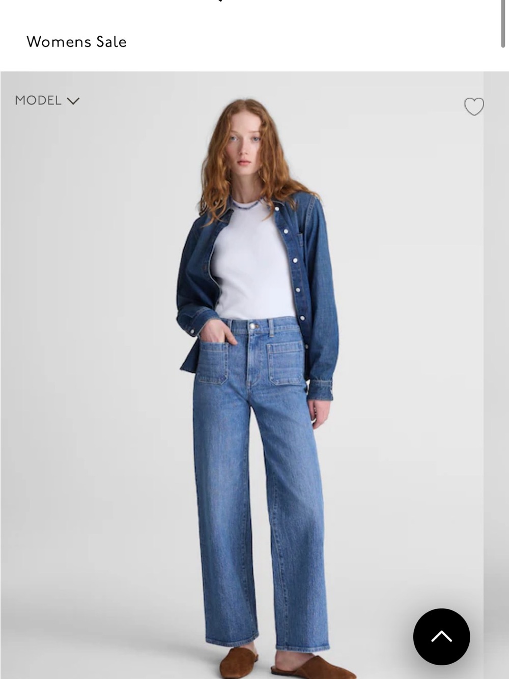 Madewell Emmet High-Rise Wide-Leg Jeans in Medium Blue